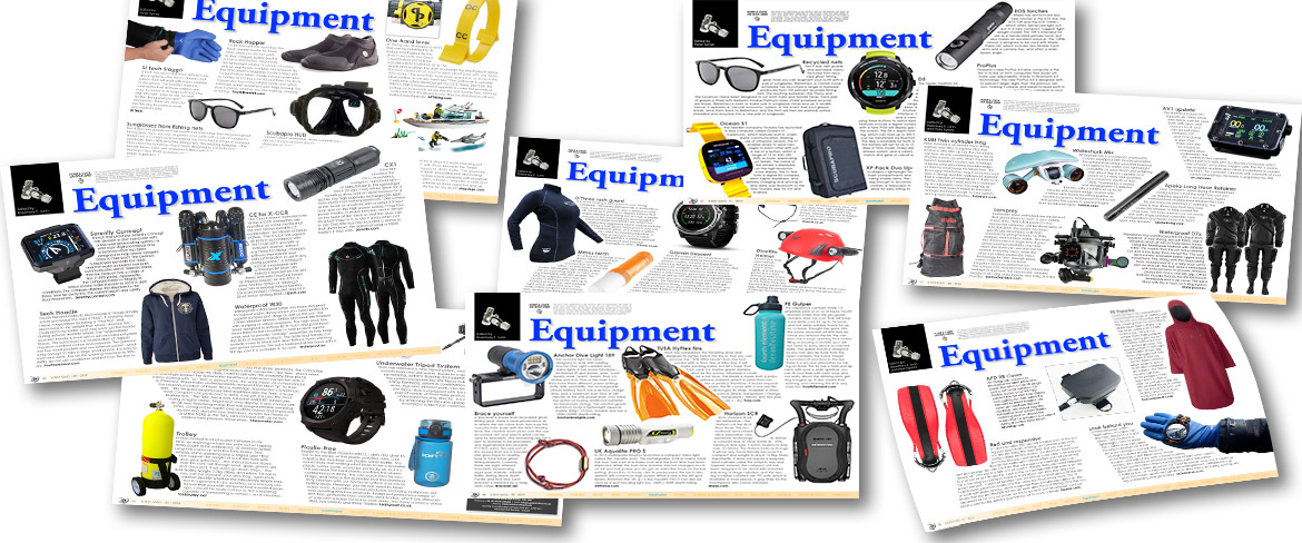 Covers of Equipment pages