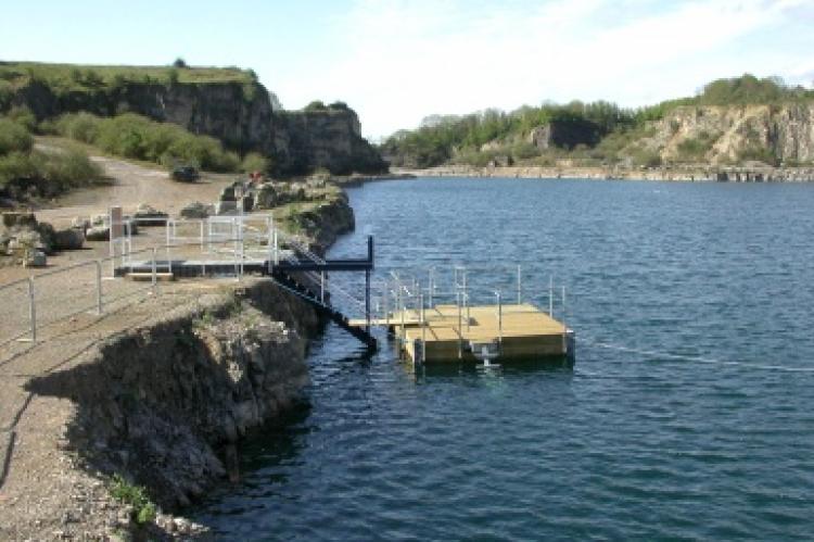 Cromhall Quarry, UK dive site, inland site, Rosemary E Lunn, Roz Lunn, X-Ray Mag, XRay Magazine, scuba diving news
