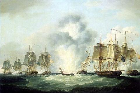 Nuestra Señora de las was a Spanish frigate which was sunk by the British off the south coast of Portugal on 5 October 1804 