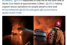 Conception Dive Boat Fire, California, US Coast Guard, Ventura County, Santa Cruz Island, Rosemary E Lunn, Roz Lunn, X-Ray Magazine, scuba diving news